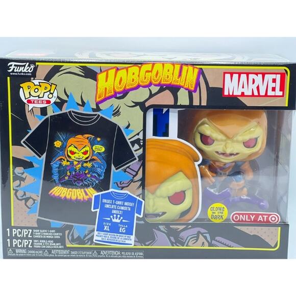 Sealed Hobgoblin XL Tee & Funko Pop - Picture 1 of 3